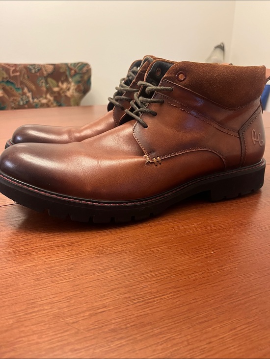 Robert Graham Brown Leather Chukka Boot - style RG5400B main image 9